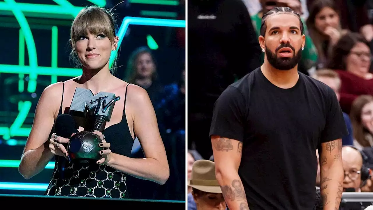 Drake, an Adult Man, Uses Emojis to Cover Up Taylor Swift’s Name on Billboard Hot 100 Screenshot