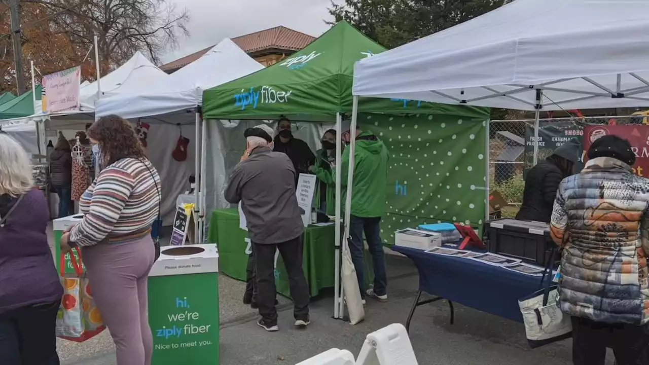 KIRO 7 Cares Toy Drive: Connecting with the community at Snohomish Holiday Market