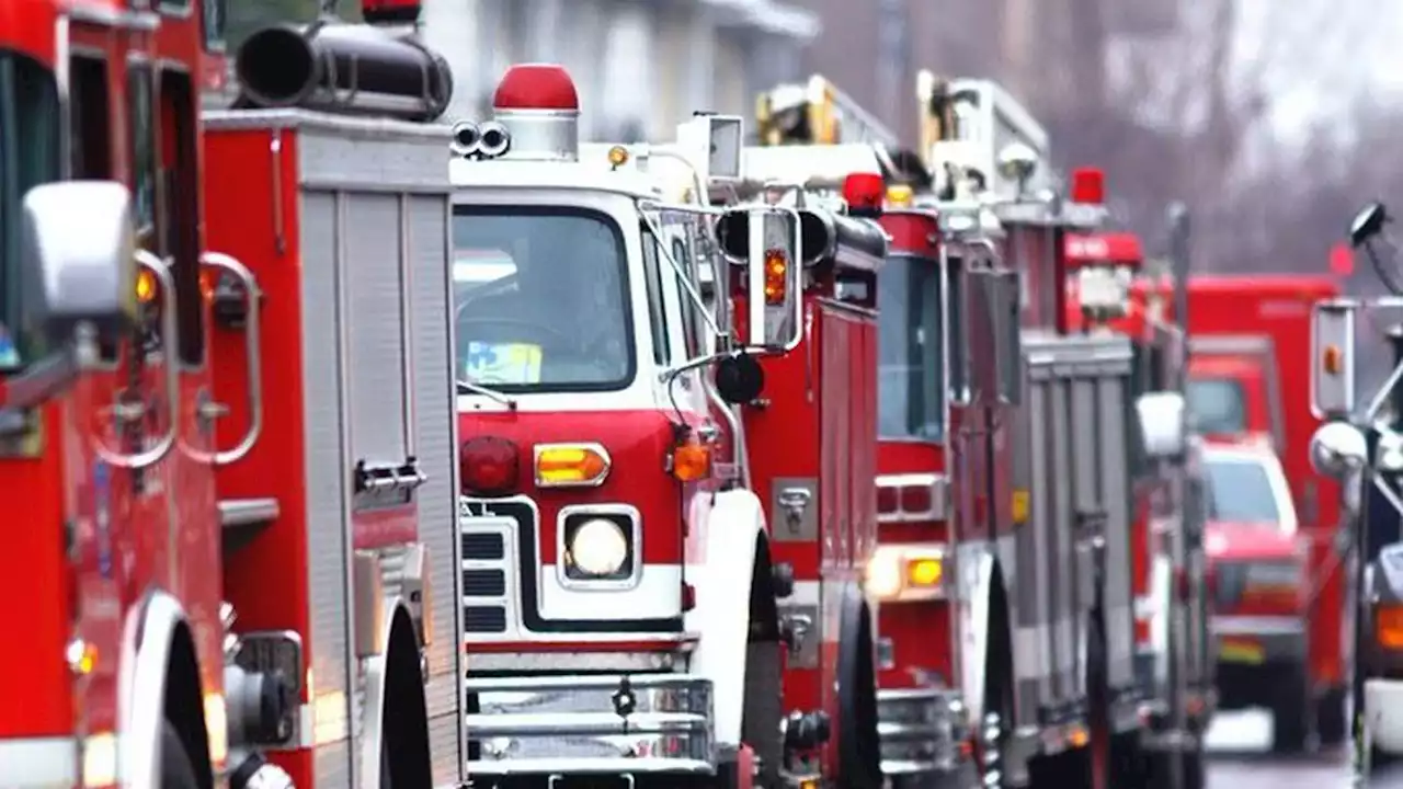 Seattle firefighters battling blaze at Ballard business