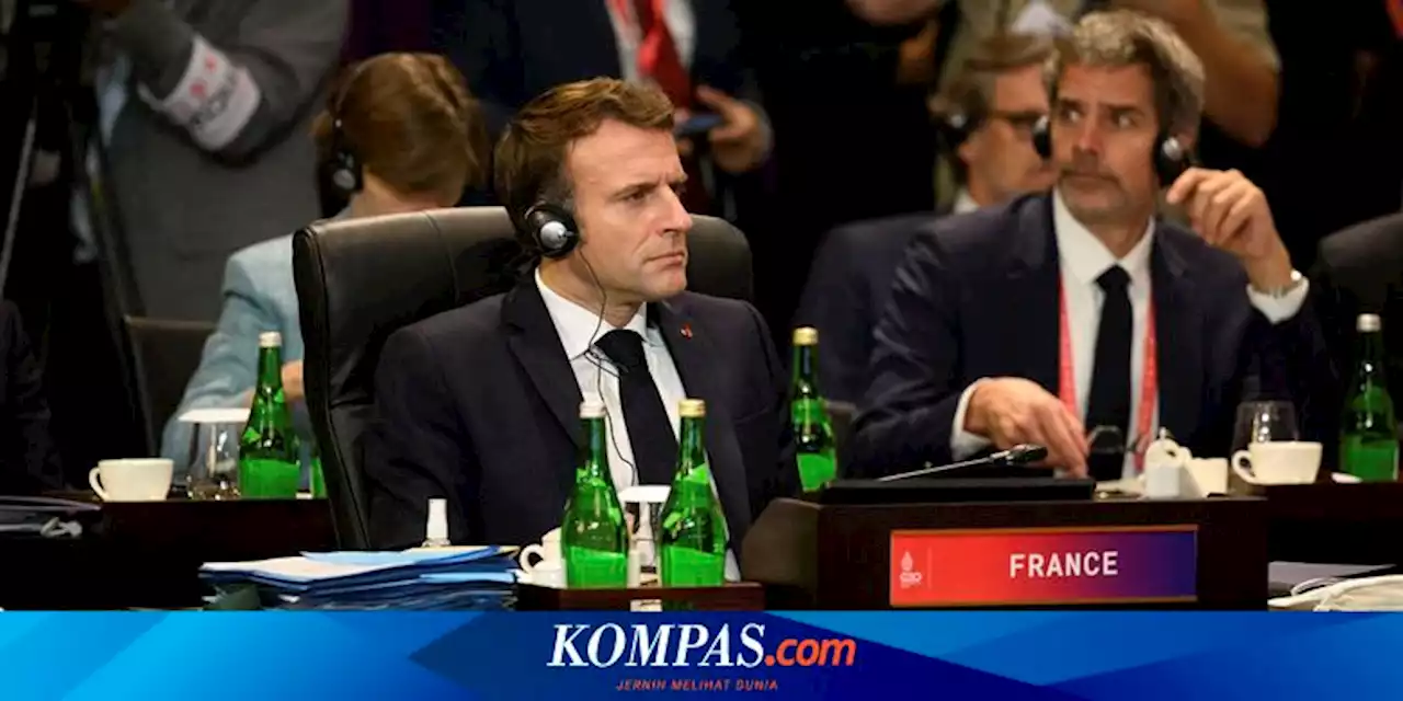 KTT G20 Berakhir, Macron Sebut Bantuan ke Ukraina Ampuh dan Serukan Perdamaian