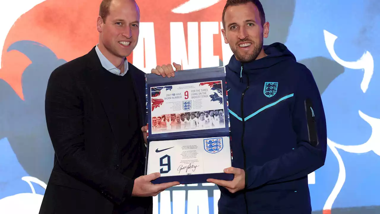 Prince of Wales hits back after he's slammed for handing out shirts to England football squad