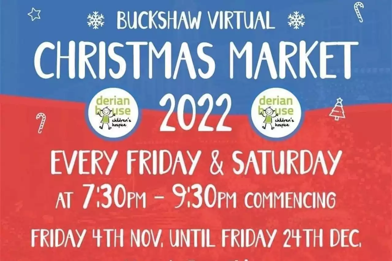 Buckshaw Beat Virtual Christmas Market for Derian House Children's Hospice