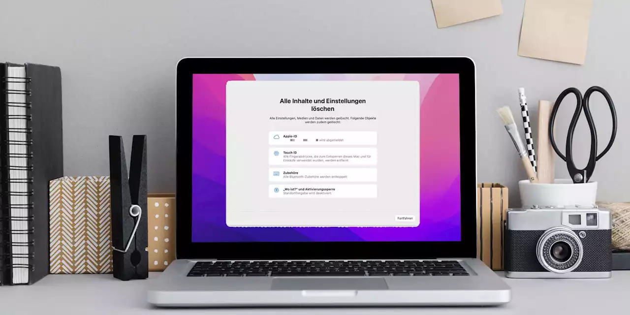 Mac löschen - unter macOS Monterey ganz einfach