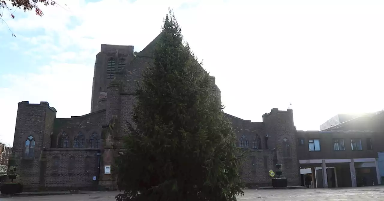 Council replaces Christmas tree after residents complain it's 'worst in England'