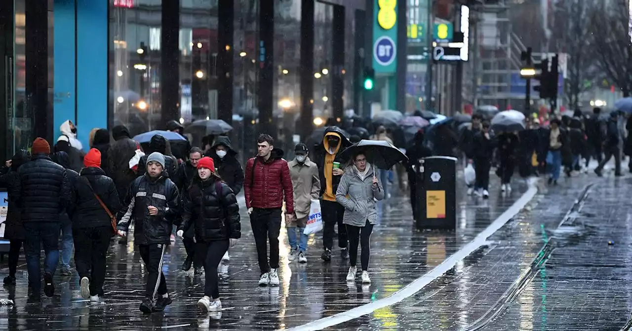 Greater Manchester forecast as yellow weather warning issued