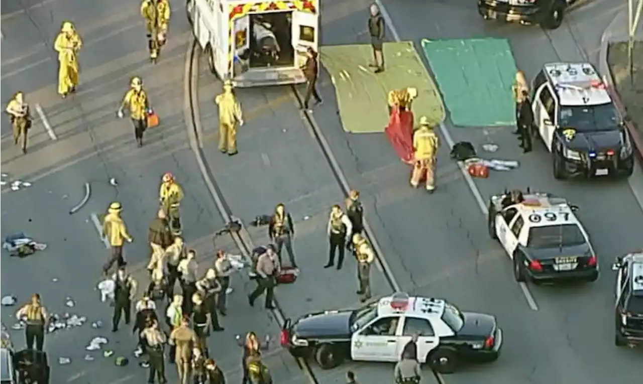 22 Los Angeles County sheriff’s recruits struck by vehicle while jogging