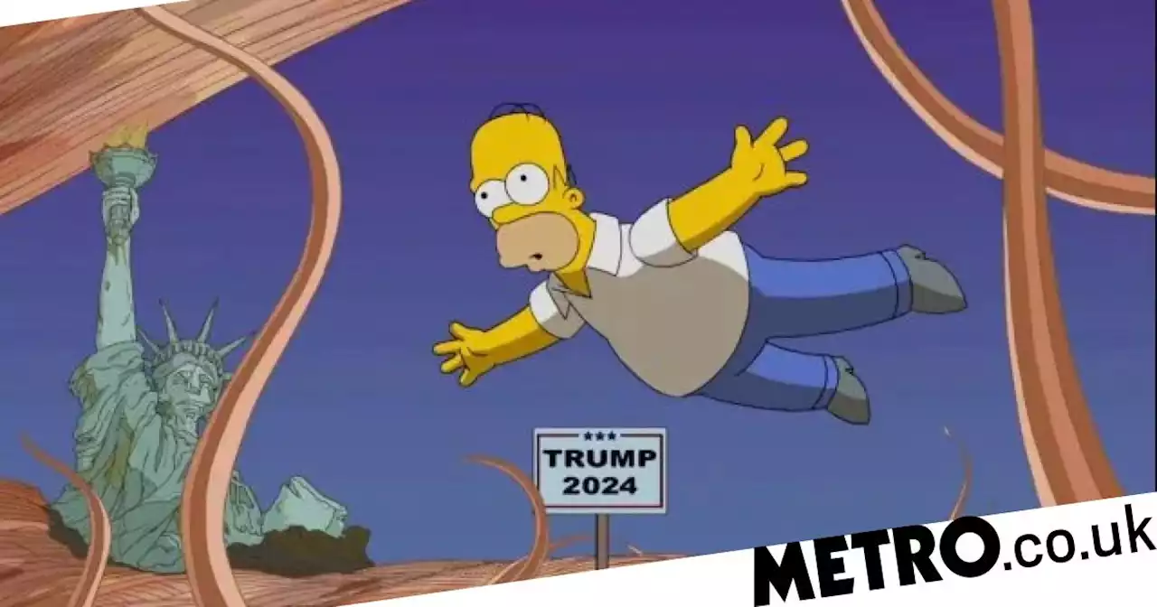 The Simpsons predicts future again as Donald Trump running for president in 2024