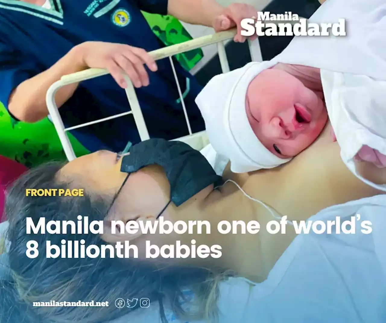 Manila newborn one of world’s 8 billionth babies