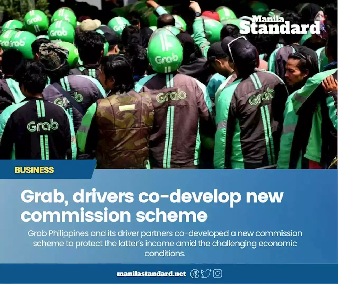 Grab, drivers co-develop new commission scheme