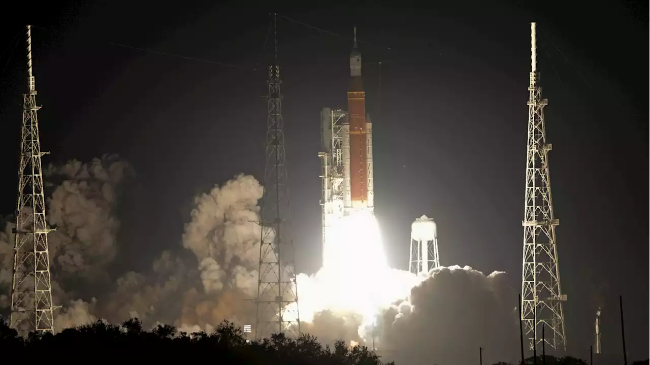 After a night of uncertainty, NASA's Artemis moon rocket takes to the skies