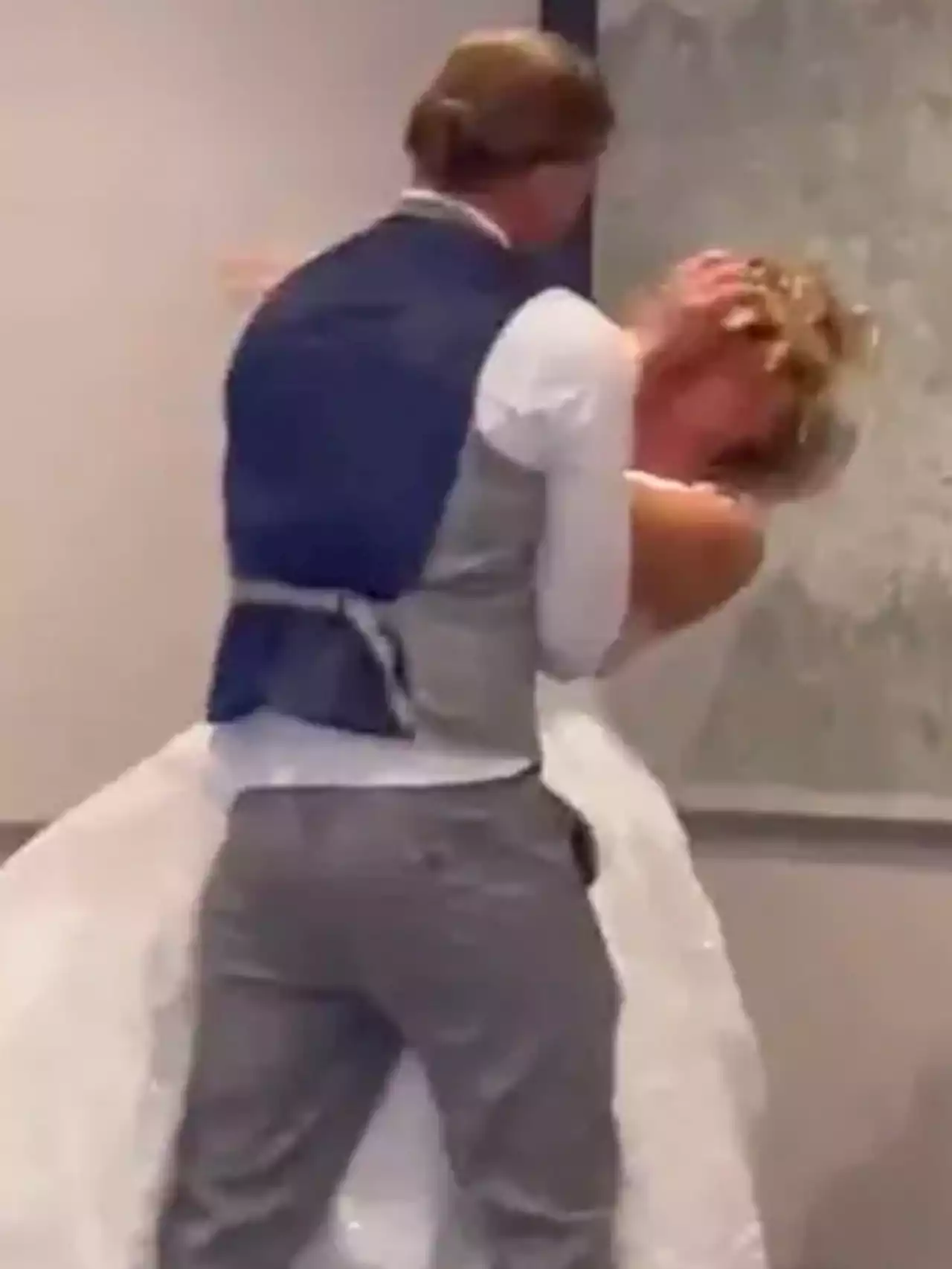 Groom smashing wedding cake in bride’s face ignites TikTok