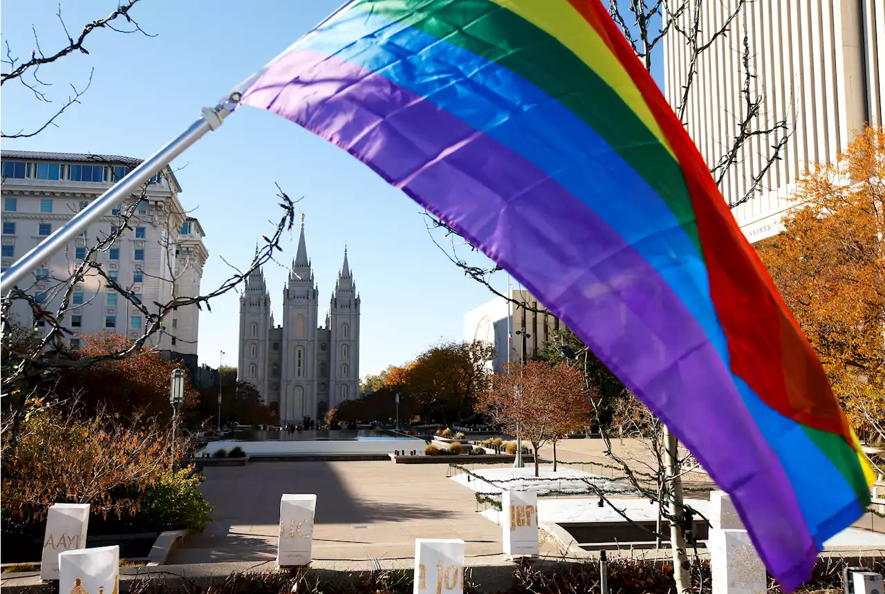 Mormon church voices support for same-sex marriage law