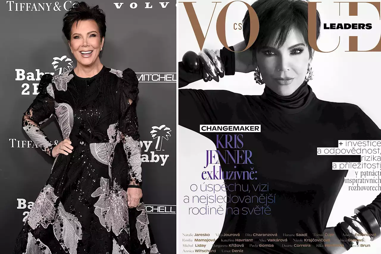 Kris Jenner lands first Vogue magazine cover at age 67