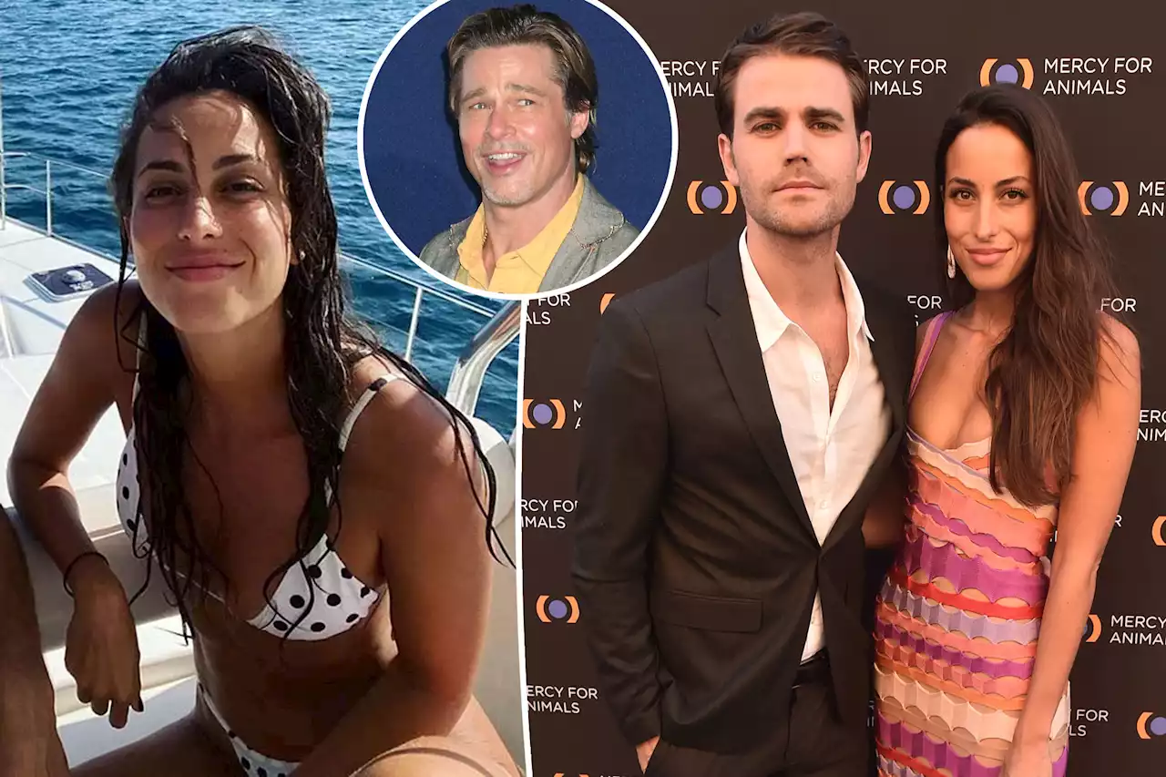 Who is Ines de Ramon? Meet Paul Wesley’s ex-wife after she’s spotted with Brad Pitt