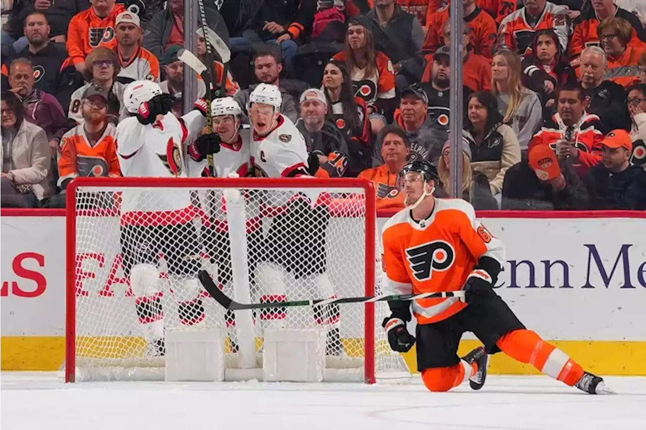 Scuffling Flyers starting to replay the sad story of 2021-2022