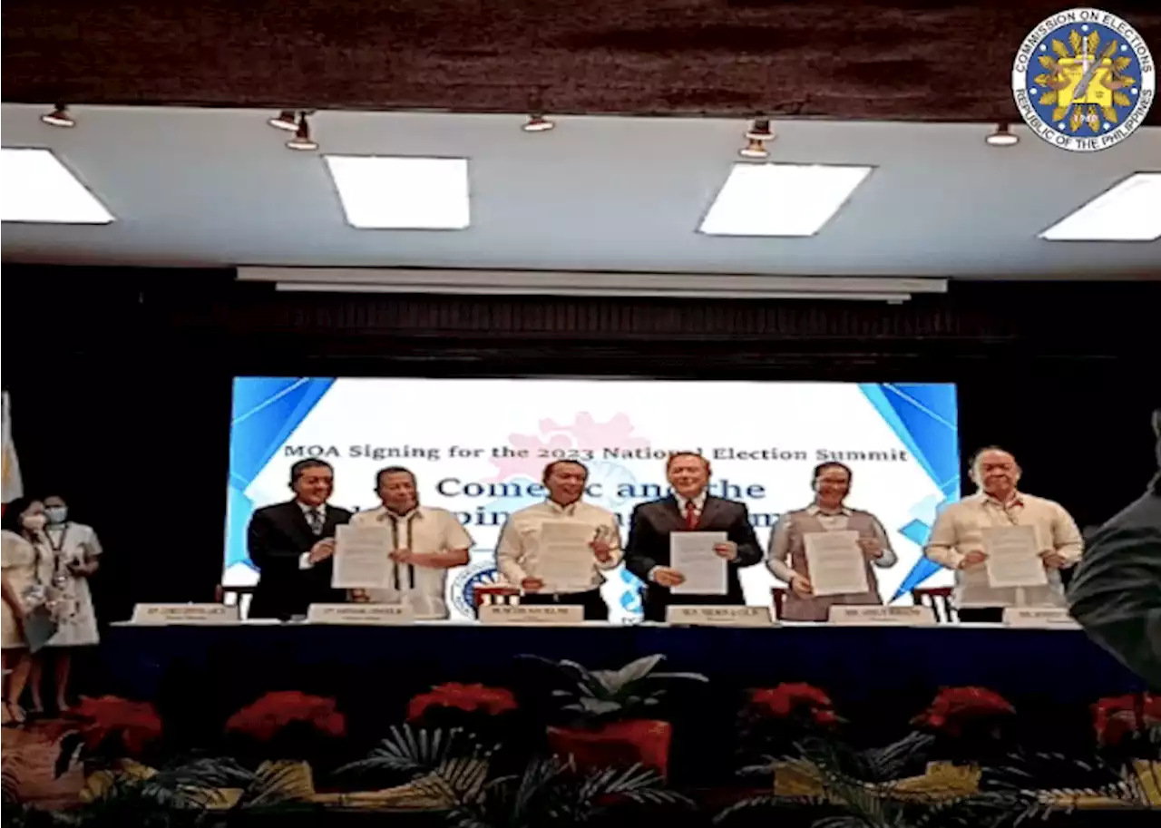 Comelec, stakeholders seal partnership for 2023 National Election Summit