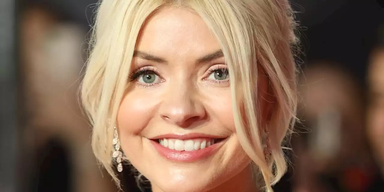 Holly Willoughby opts for autumnal florals in red Ghost dress