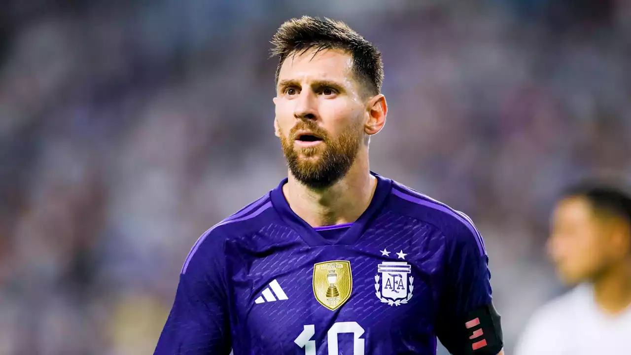 Coupe du monde 2022: le très joli but de Messi en amical avec l'Argentine