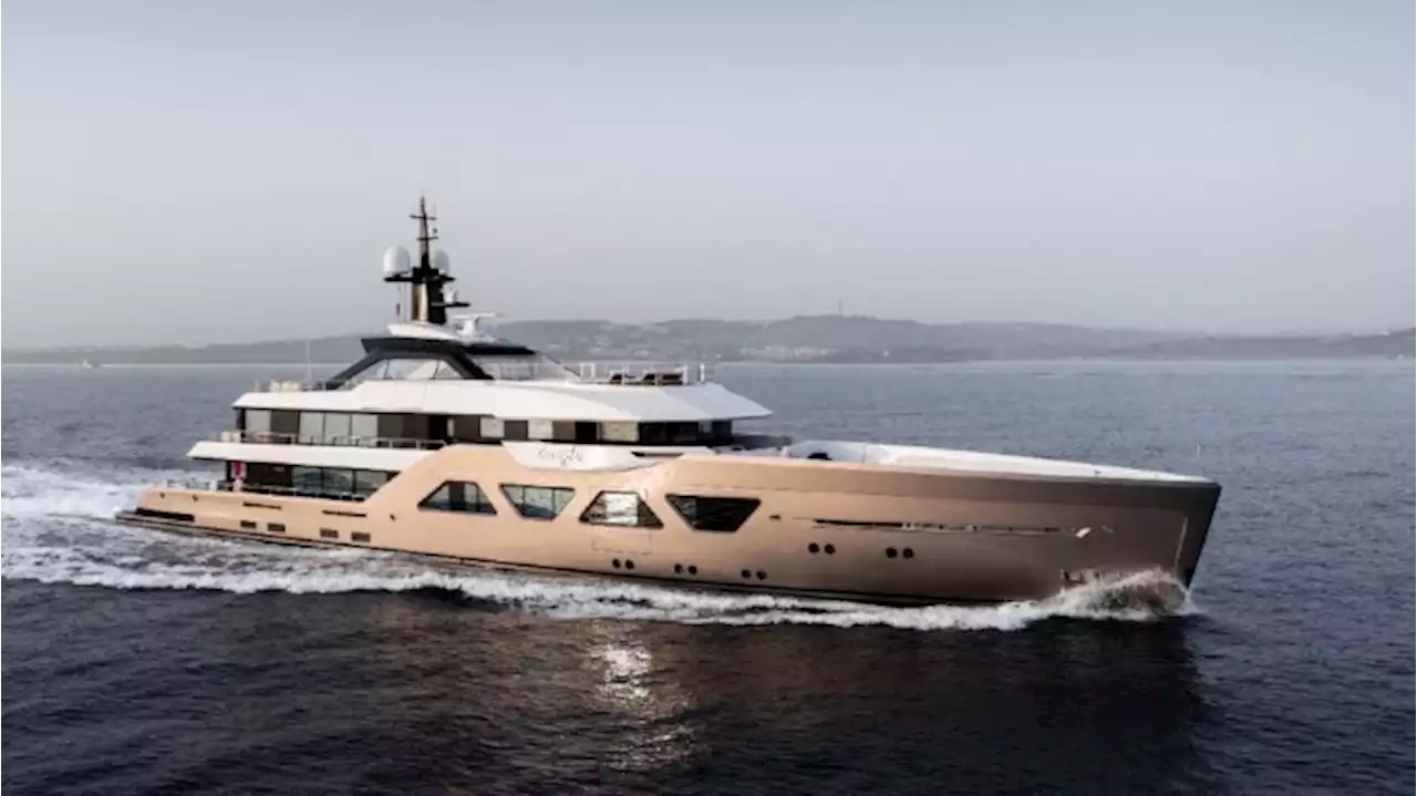 Boat of the Week: This Sleek, Geometric 197-Foot Superyacht Comes With Its Own DJ Booth