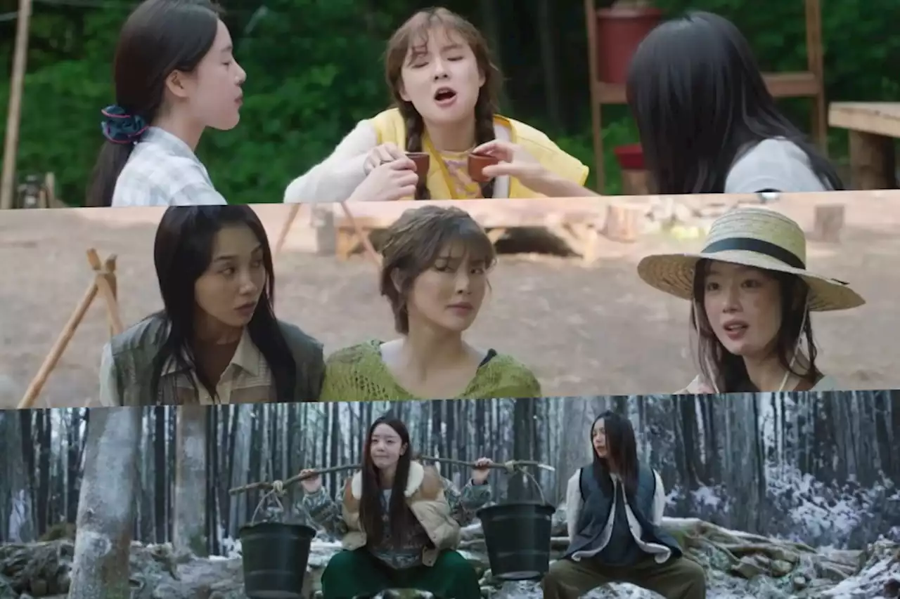 Watch: Lee Sun Bin, Han Sun Hwa, And Jung Eun Ji Take Their Drunk Antics To The Mountains In Wild Teaser For “Work Later, Drink Now” Season 2