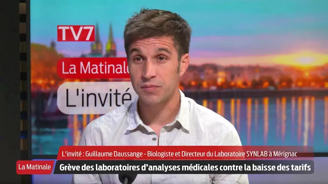 Vidéo TV7 : 3e jour de grève pour les laboratoires d’analyses médicales