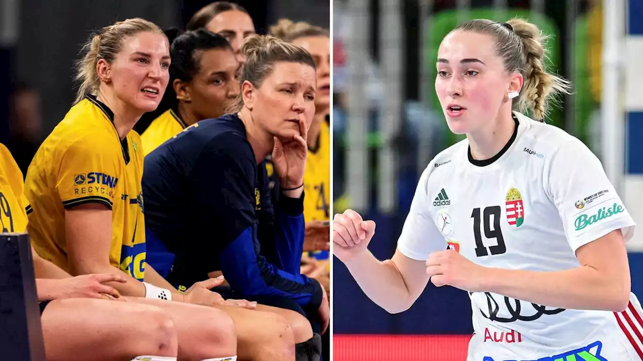 Handboll: Sverige missar semifinal – efter Ungerns vinst