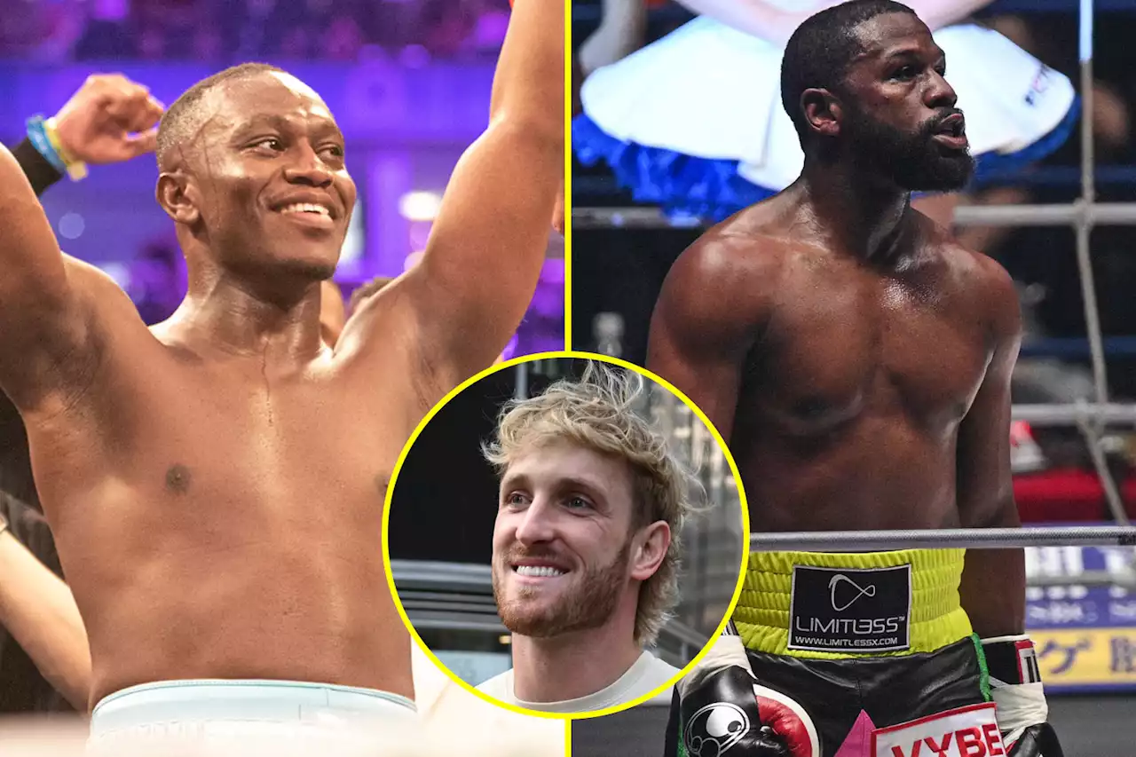 Deji only landed three fewer punches than Logan Paul against Mayweather Jr