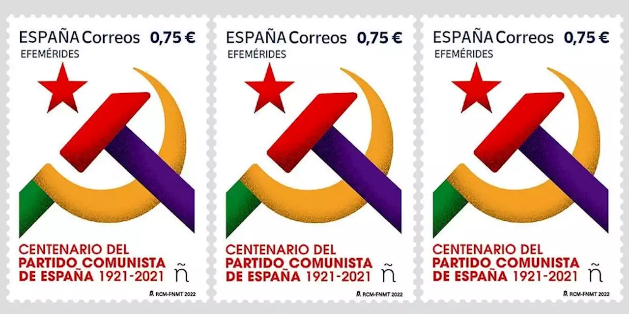 100 Jahre Kommunistische Partei Spanien: Streit um Gedenkbriefmarke