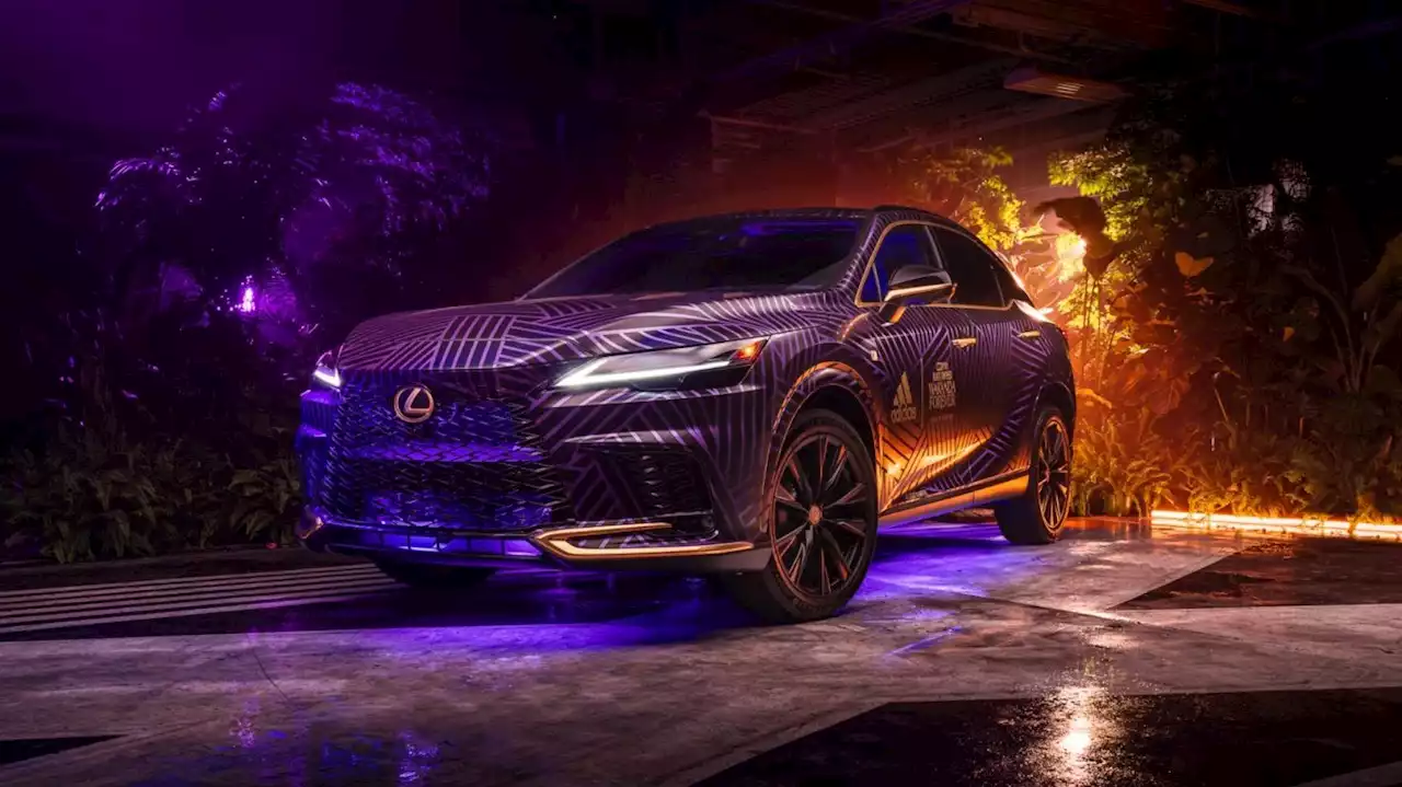 'Black Panther'-inspired Lexus RX 500h designed by Adidas S.E.E.D.