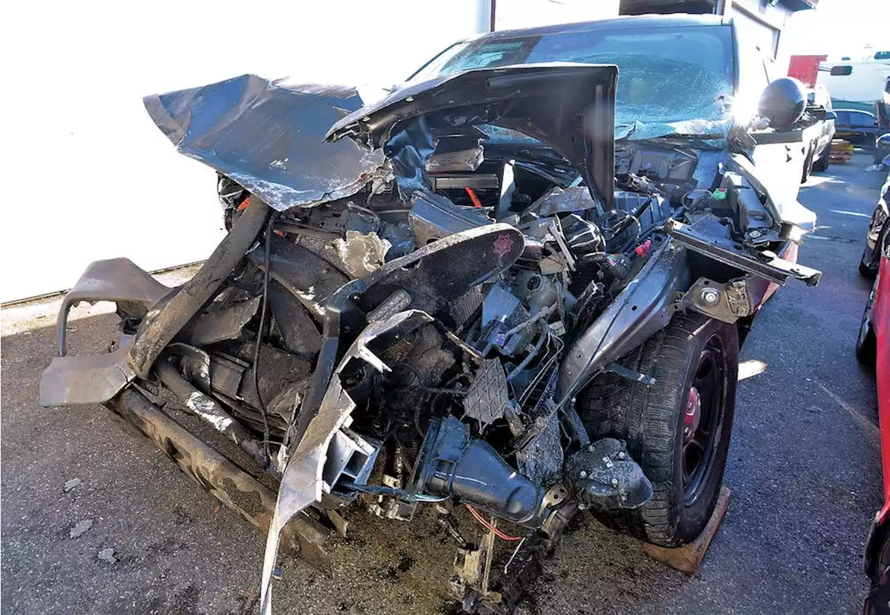 Rockfall that crushed West Vancouver police car blamed on weather