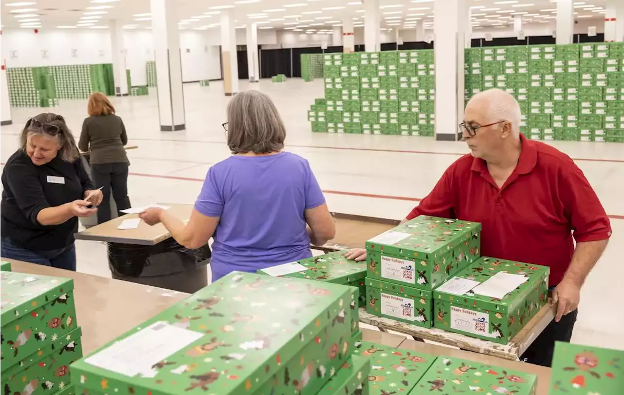 Magic happens at the Santa Claus Fund warehouse