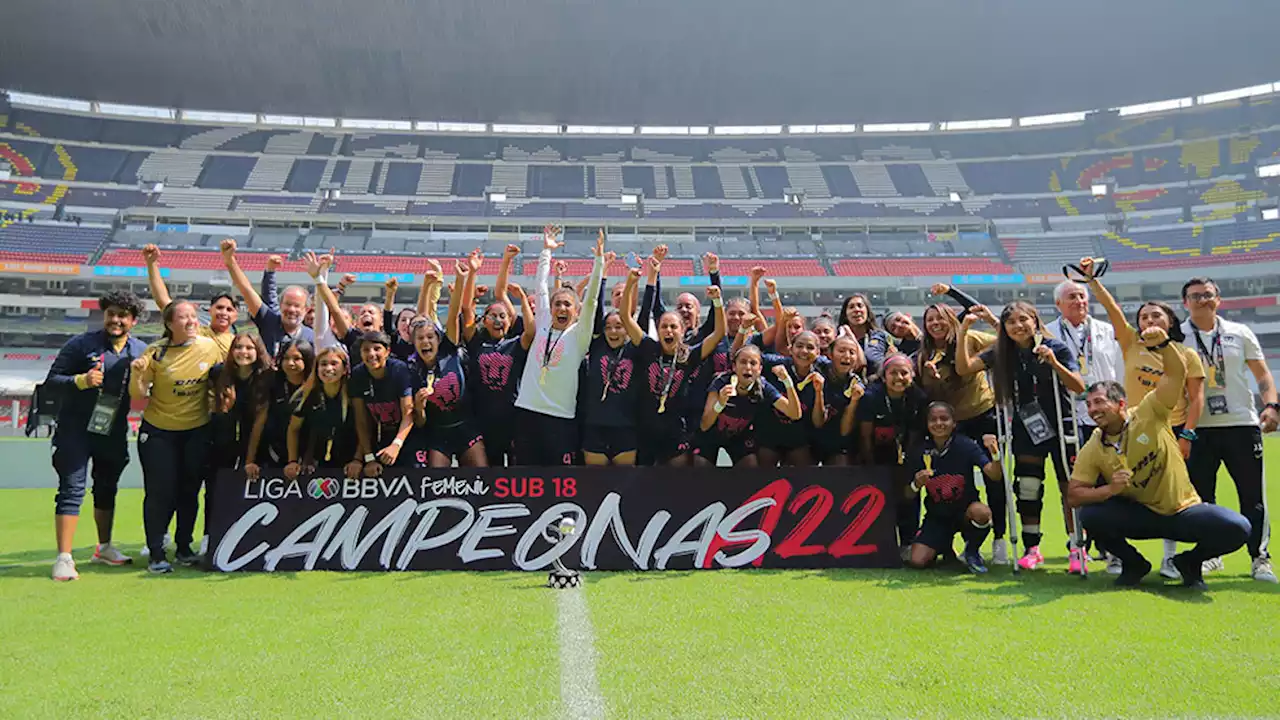 Se coronan las Pumas en el Azteca - Gaceta UNAM