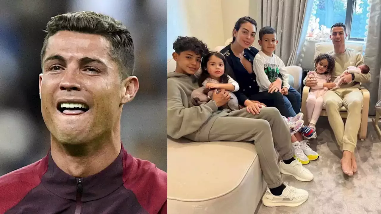 La bebé de Georgina Rodríguez y Cristiano Ronaldo, usa baberos de Dior