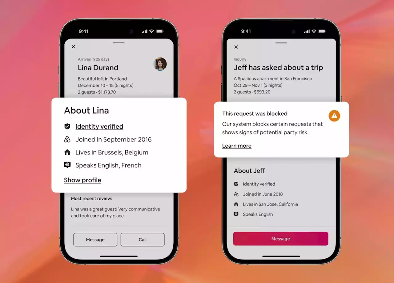 Airbnb rolls out mandatory guest verification and anti-party tech