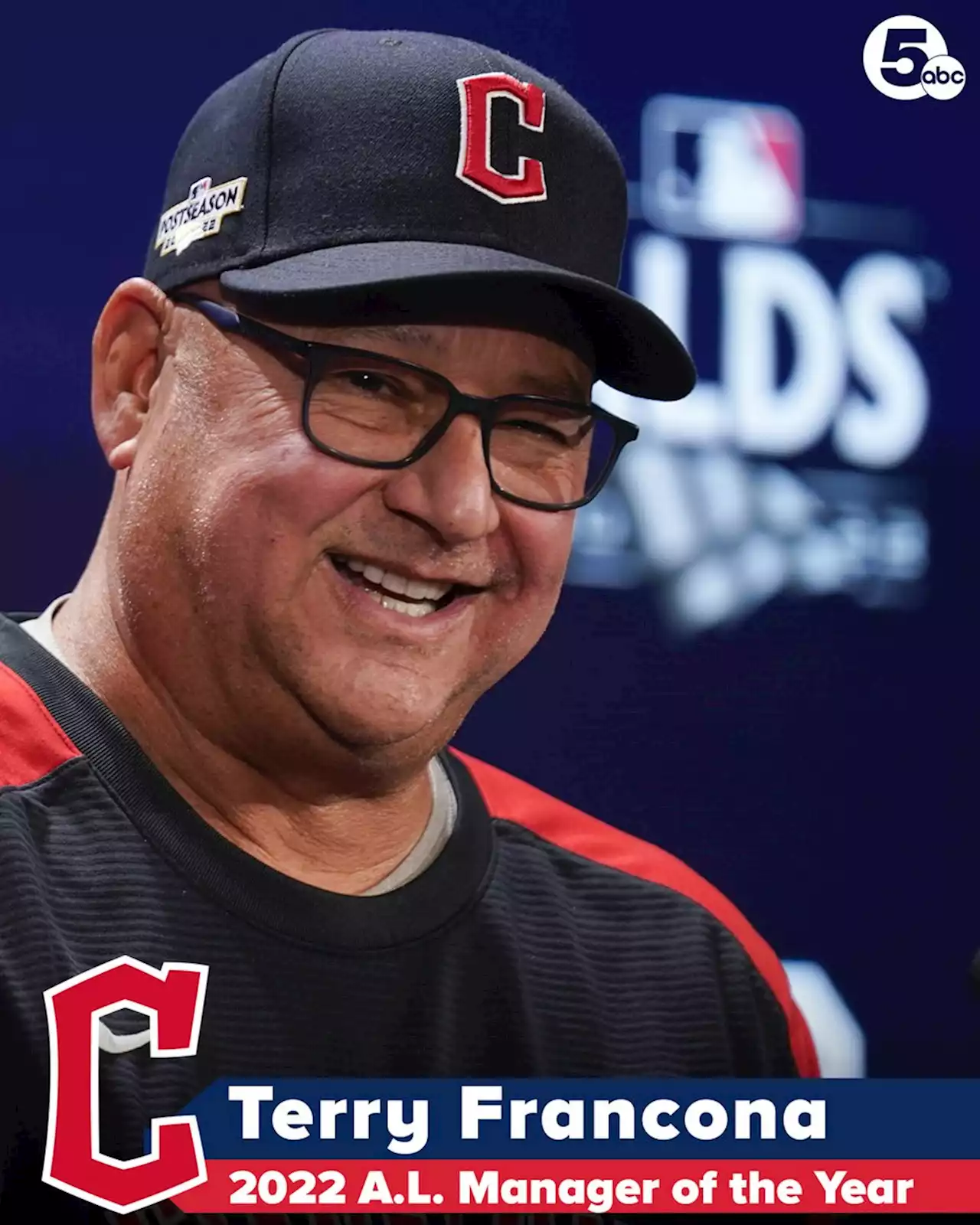 Terry 'Tito' Francona wins AL Manager of the Year award