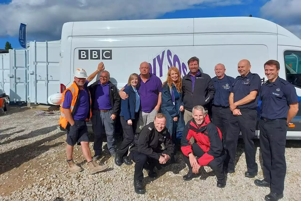 West Yorkshire firefighters partner with BBC’s DIY SOS for Children in Need in new show