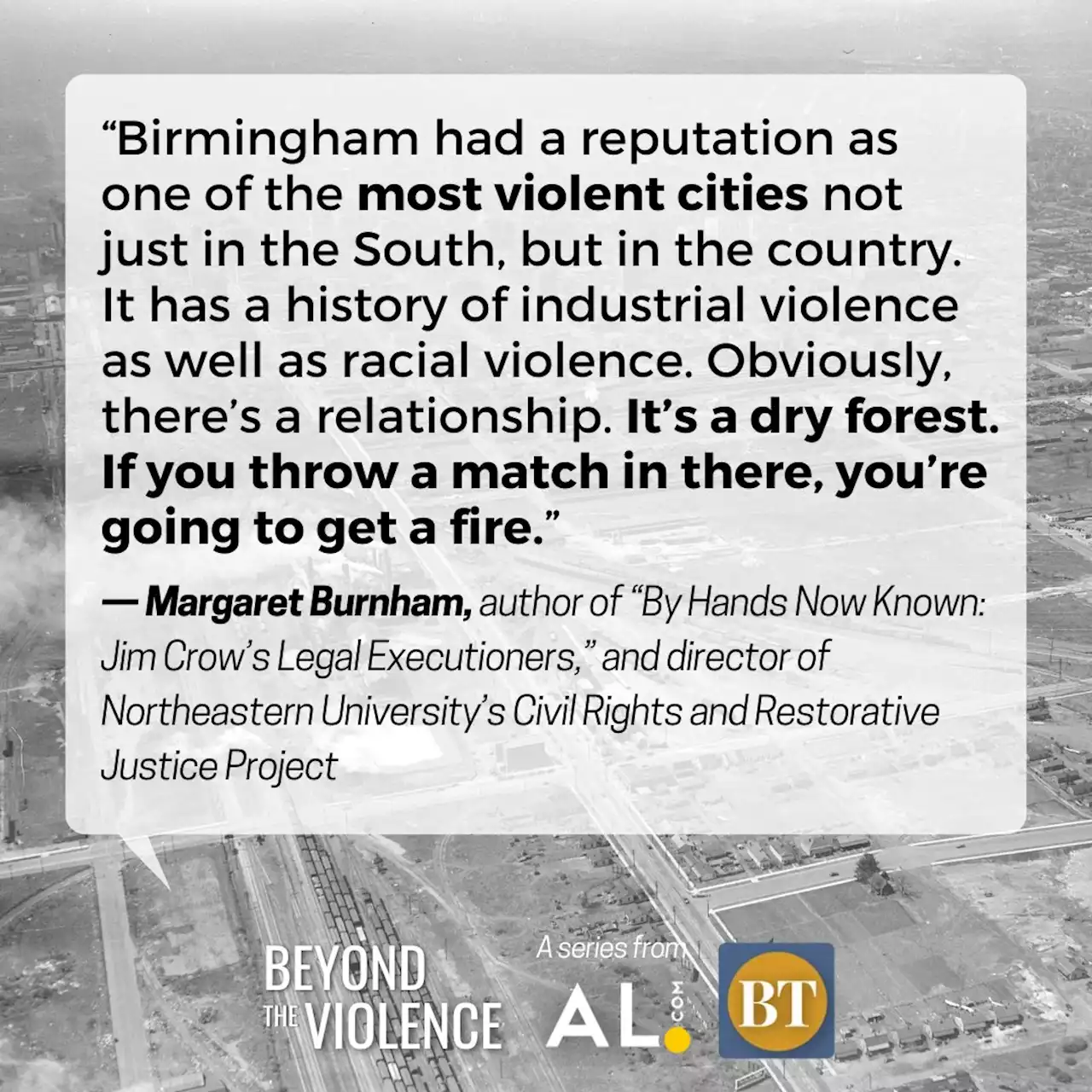 ‘It’s a dry forest’ with men throwing matches: A history of homicide in Birmingham