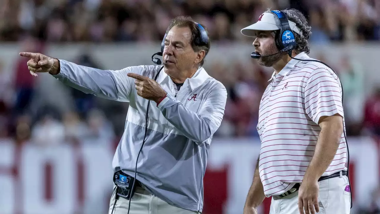 Saban says Golding has done a ‘really, really good job’