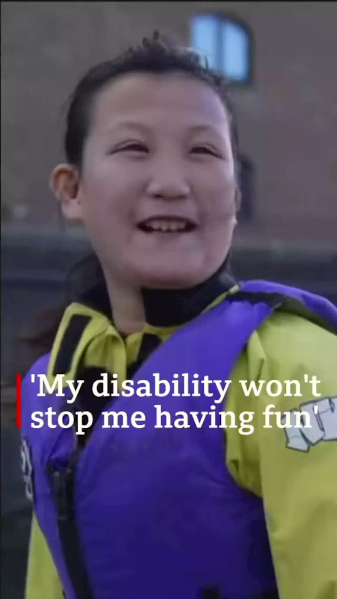 Children in Need: 'My disability won't stop me'