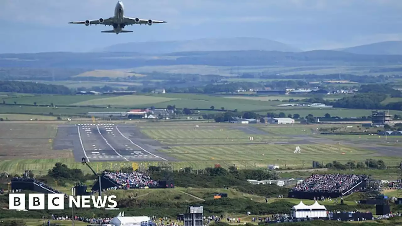 Prestwick Airport profits from military fuel sales