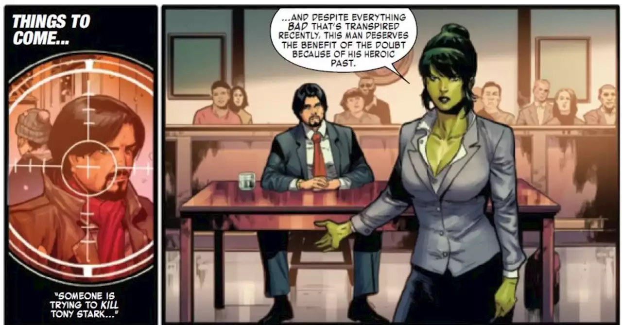 She Hulk To Defend Tony Stark For Murder In New Invincible Iron Man?