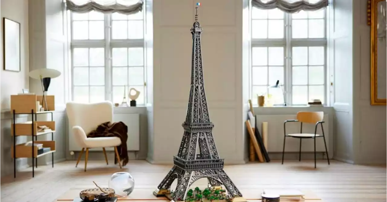 The Eiffel Tower Comes to Life with 10,001 Piece LEGO Set