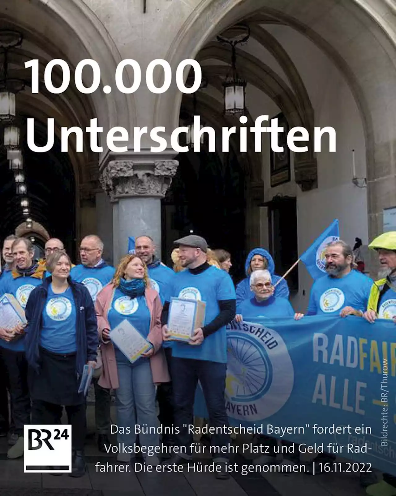 Radentscheid Bayern: Mit 100.000 Unterschriften über erste Hürde