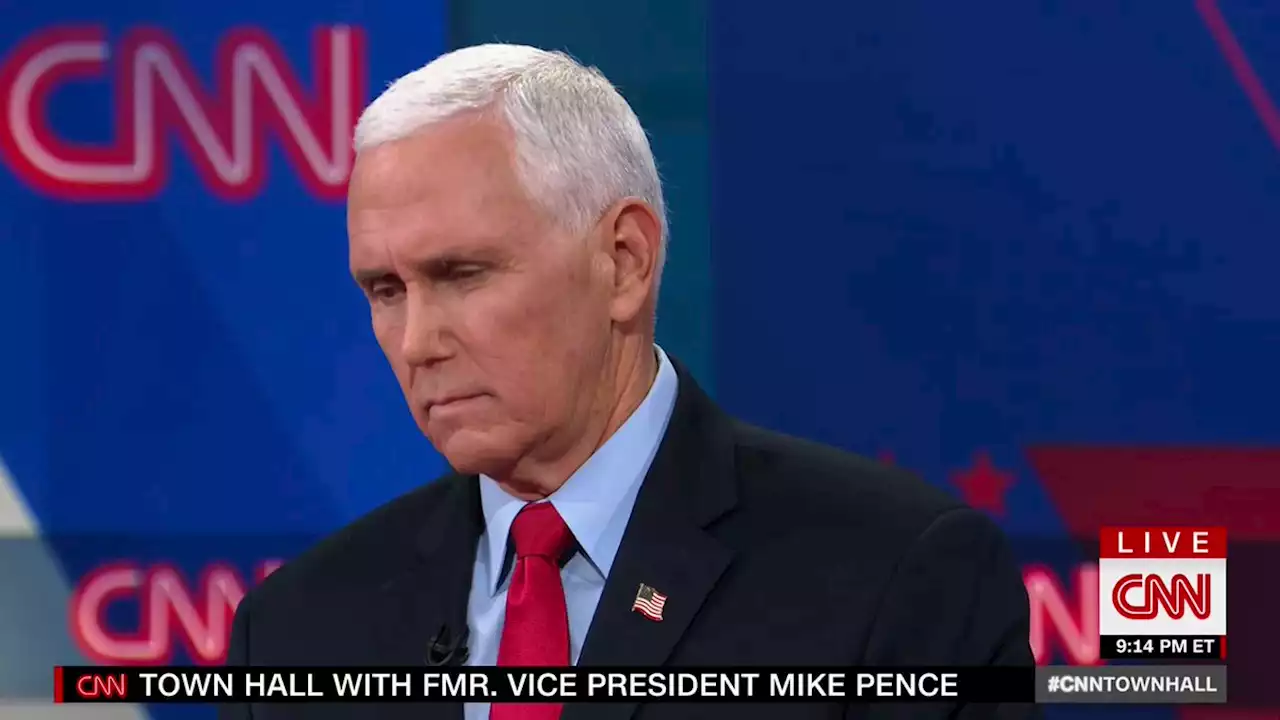 Pence on his reaction to Jan. 6 chants to hang him: 'It angered me'