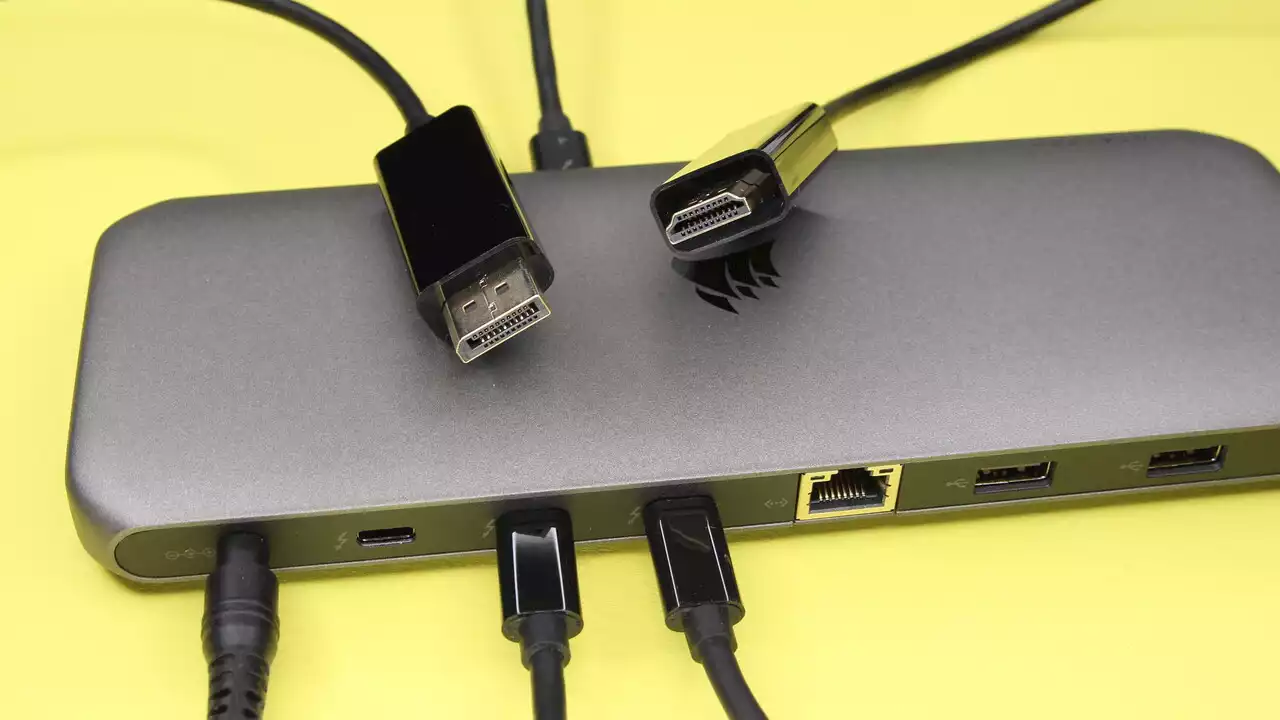 Corsair TBT200 Thunderbolt 4 Dock mit 2,5 GbE im Test