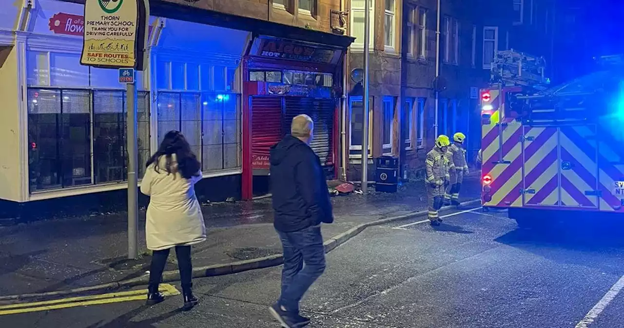 'Feral youths' torch takeaway causing £10k damage as owner left devastated