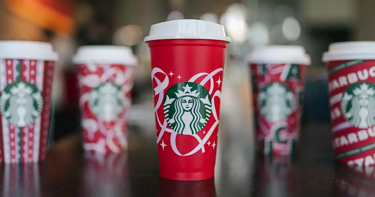 Getting your Starbucks red cup today could mean crossing a picket line