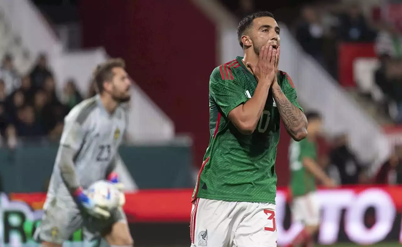 México cierra su preparación perdiendo contra Suecia ¡A días de iniciar Qatar 2022!