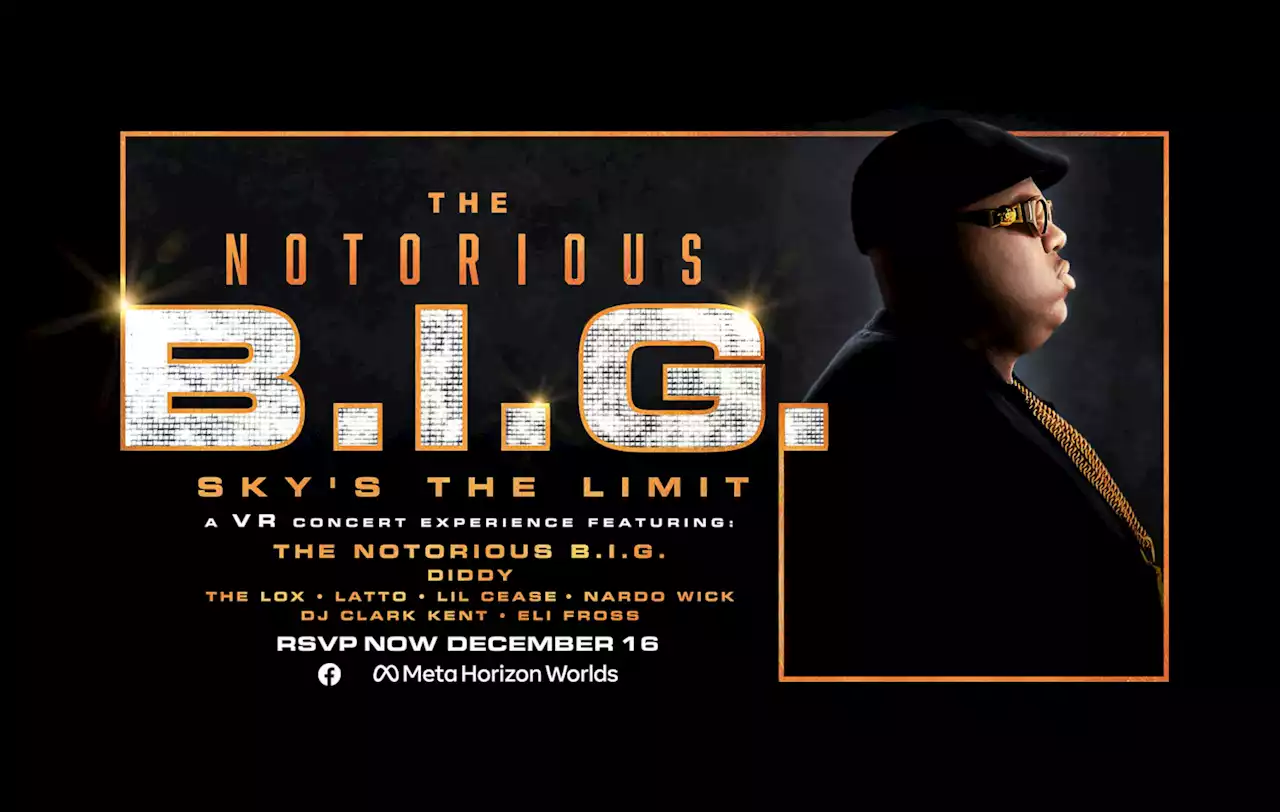 Meta is hosting a 'hyper-realistic' VR Notorious B.I.G. concert | Engadget