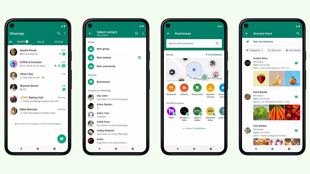 WhatsApp now helps you search for businesses | Engadget